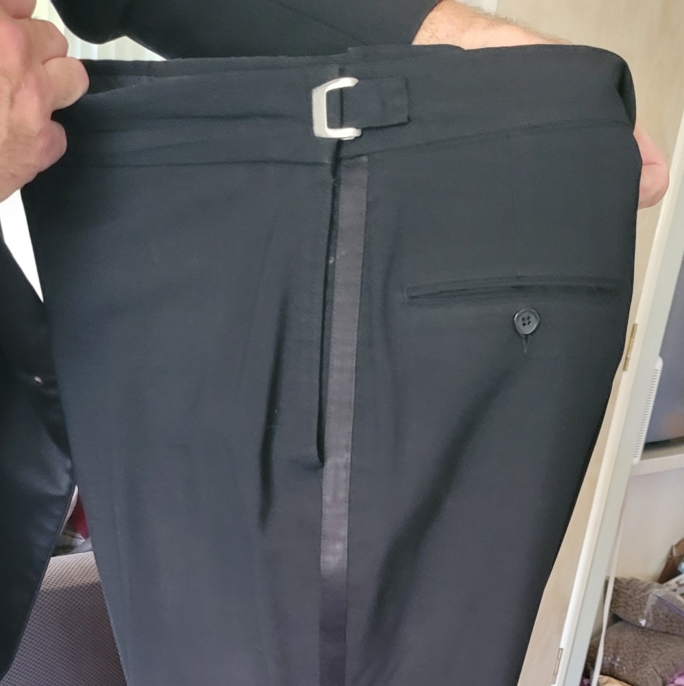 Perry Ellis Black Suit Pants
